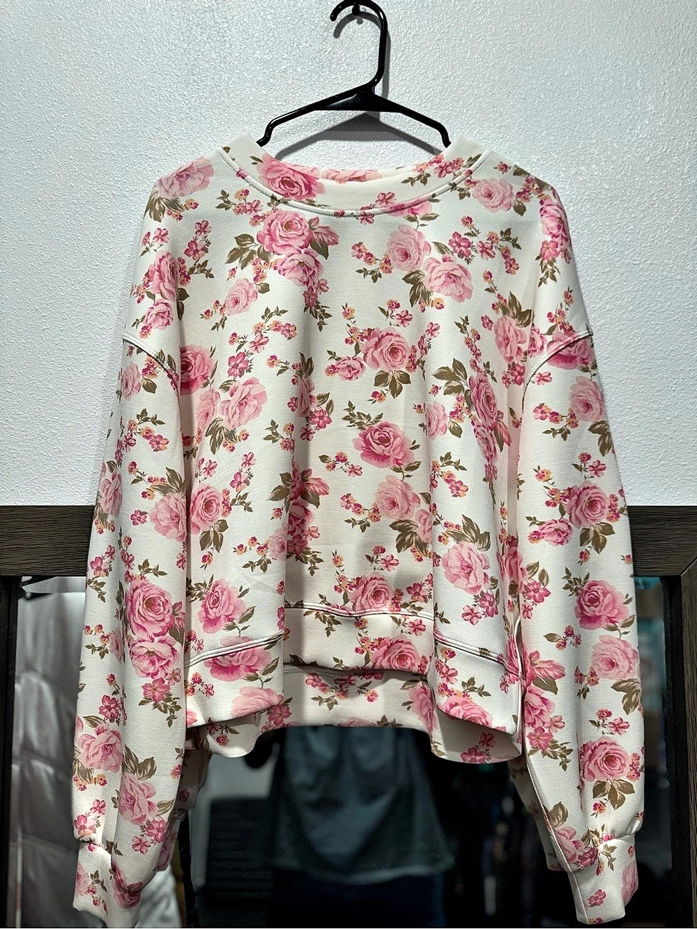 AS Revival Floral Supersoft Crew Pullover Sweatshirt M NWOT - Picture 2 of 6